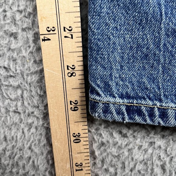 Lucky Brand Jeans Mens 36x30 410 Athletic Straight Blue Mid Rise Denim - Picture 7 of 10